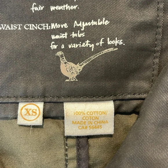 J. Crew Waxed‎ Cotton Women’s Field Jacket Size XS - Picture 6 of 7